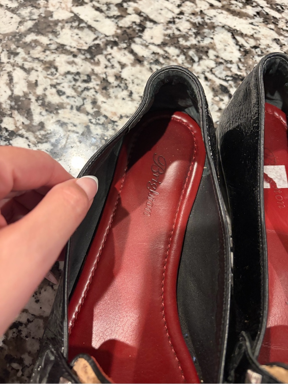 BRIGHTON Mohawk Leopard Print Calf Hair Loafers - Picture 4 of 9